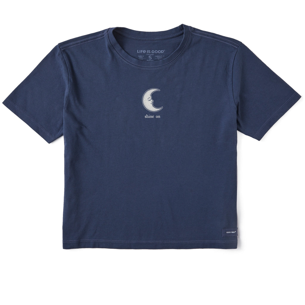 Women's Moon Shine On Short Sleeve Crusher Boxy Tee product image 1