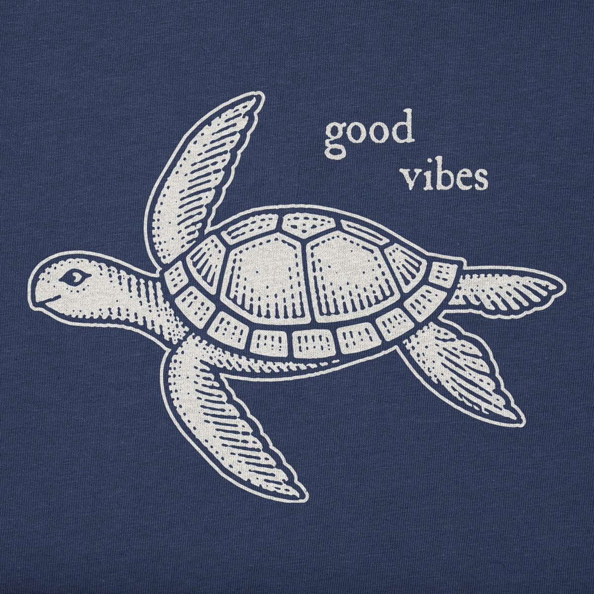 Men's Sea Turtle Good Vibes Short Sleeve Tee product image 2