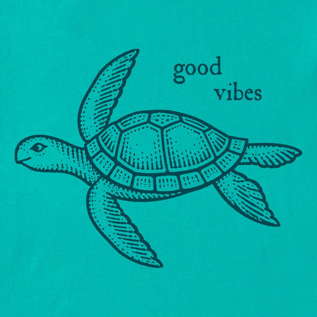 Men's Sea Turtle Good Vibes Short Sleeve Tee product image 6