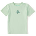 Kids Sea Turtle Good Vibes Short Sleeve Crusher Tee product image 1