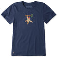 Women's Cozy Sloth Short Sleeve Crusher Tee