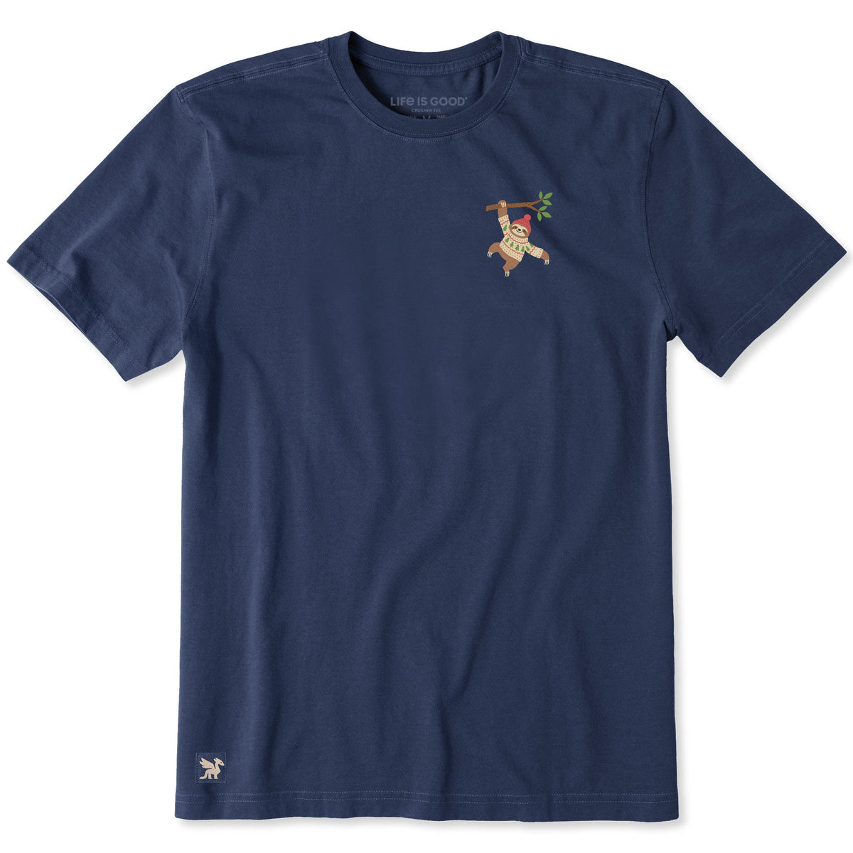 Men's Cozy Sloth Short Sleeve Crusher Tee