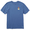 Men's Cozy Pug Short Sleeve Crusher Tee