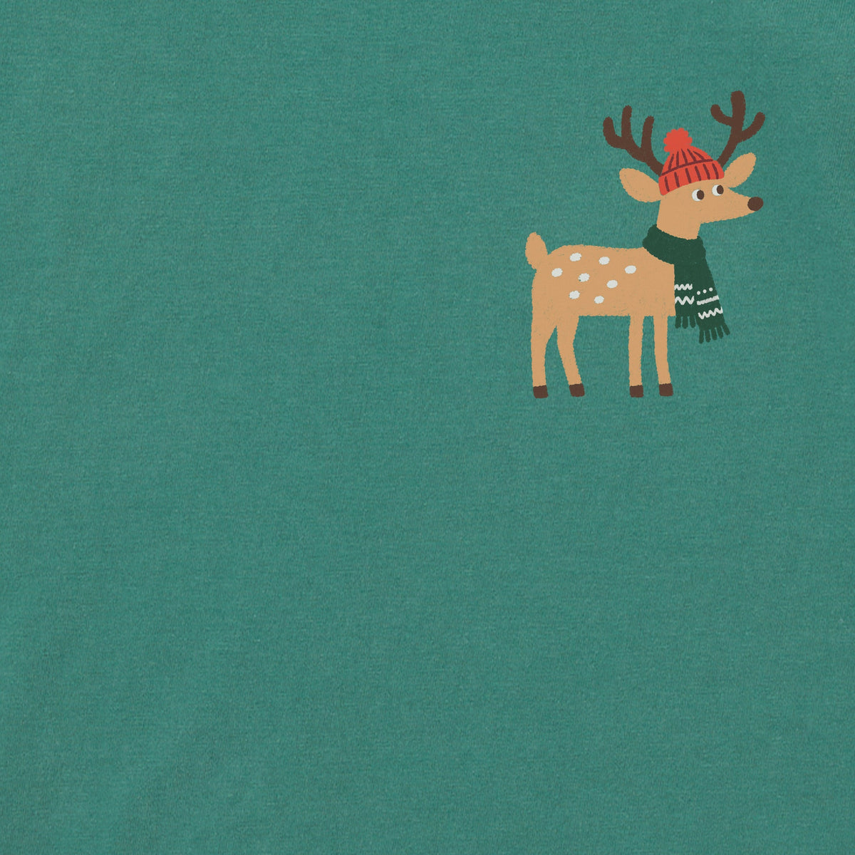 Men's Cozy Deer Short Sleeve Crusher Tee