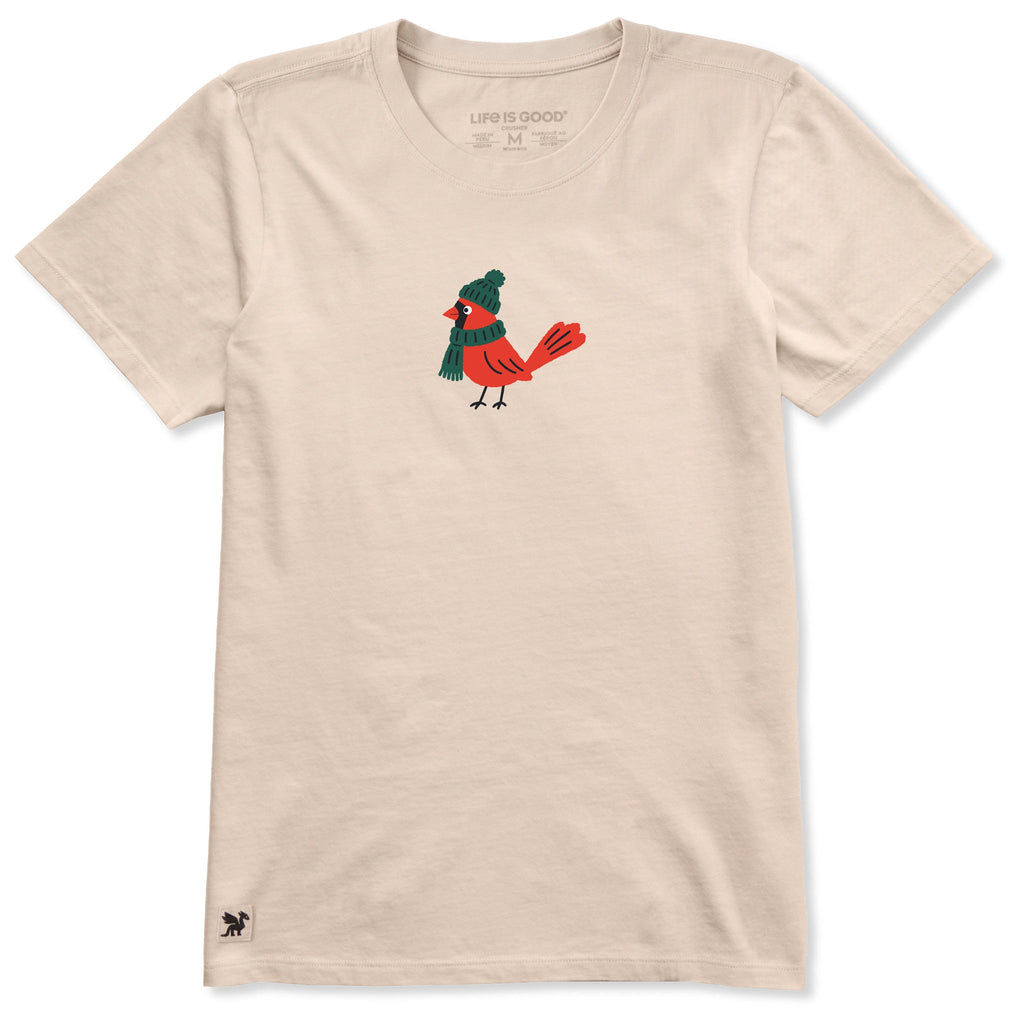 Women's Cozy Cardinal Short Sleeve Crusher Tee product image 1