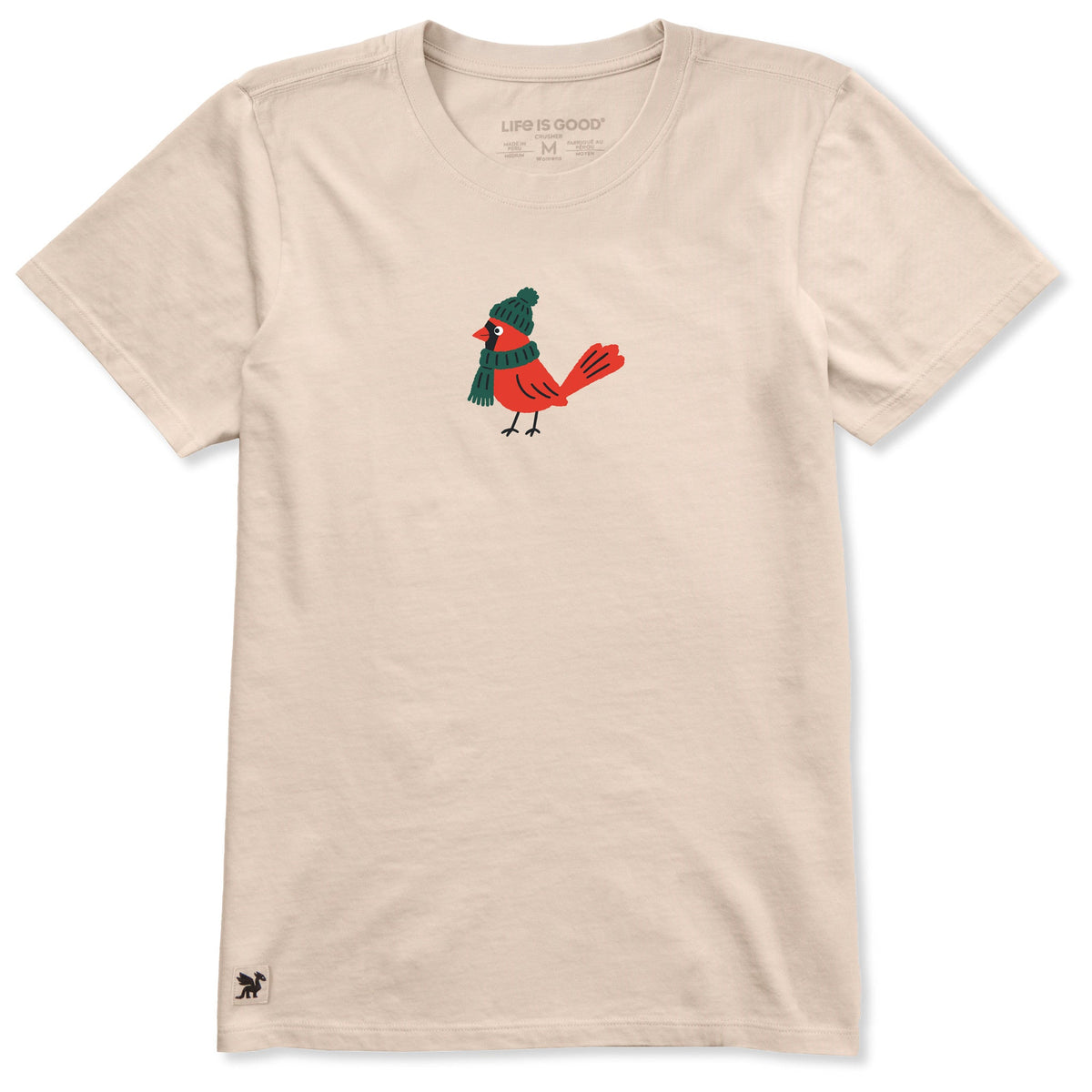 Women's Cozy Cardinal Short Sleeve Crusher Tee product image 1