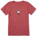 Women's Cozy Badger Short Sleeve Crusher Tee