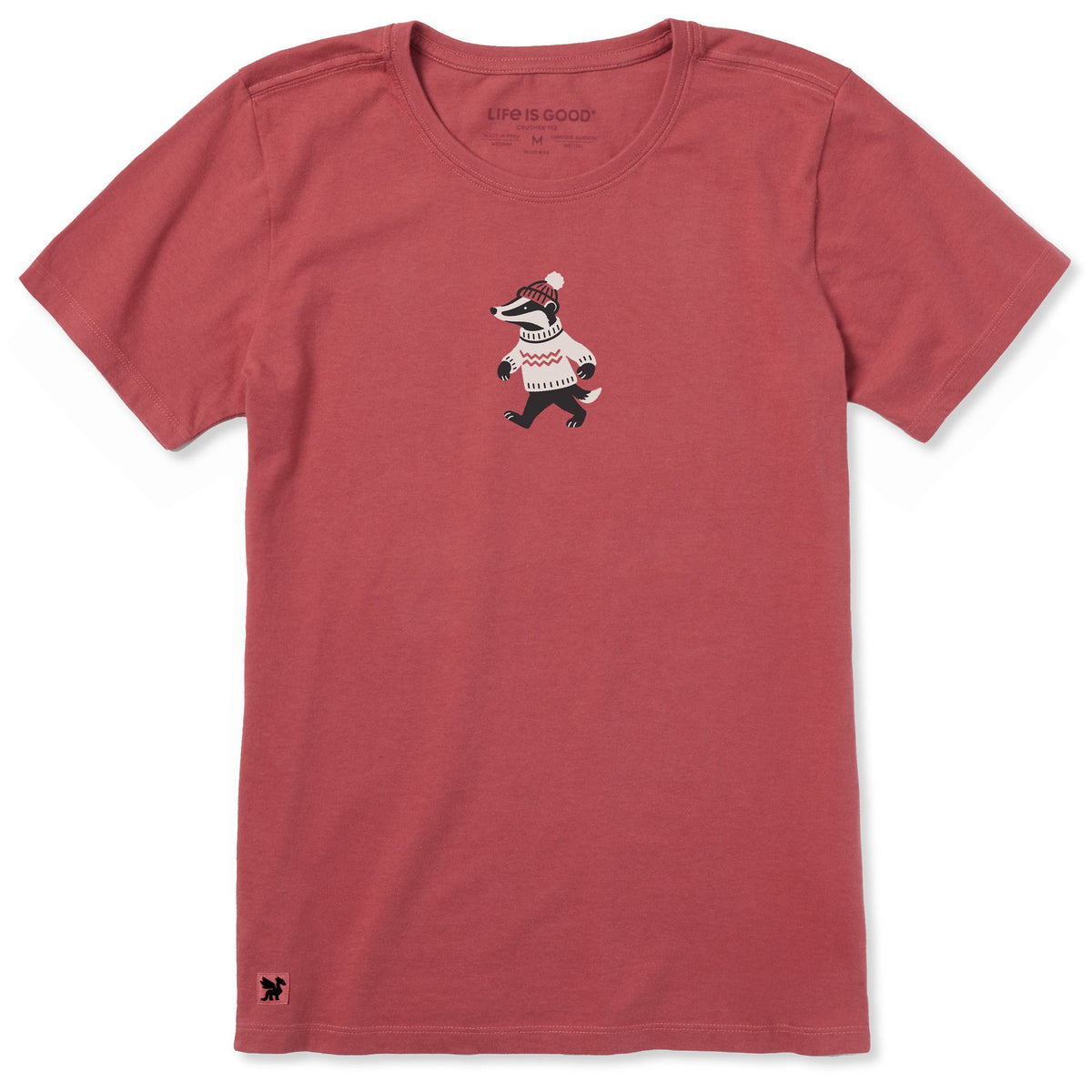 Women's Cozy Badger Short Sleeve Crusher Tee