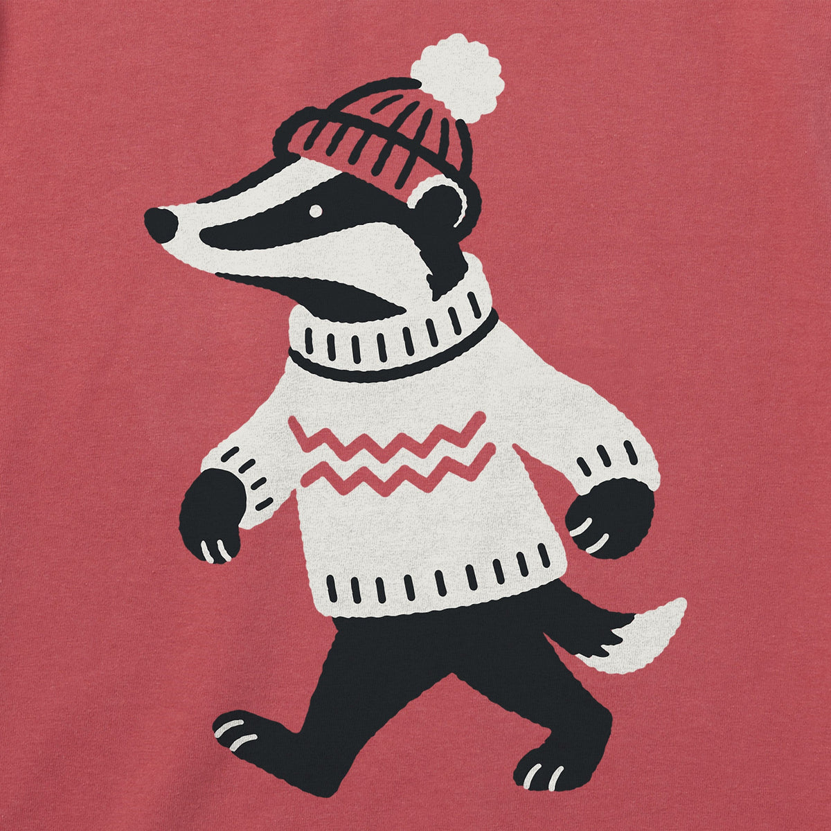 Women's Cozy Badger Short Sleeve Crusher Tee