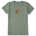 Women's Cozy Beaver Short Sleeve Crusher Tee