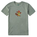 Kids Cozy Beaver Short Sleeve Crusher Tee