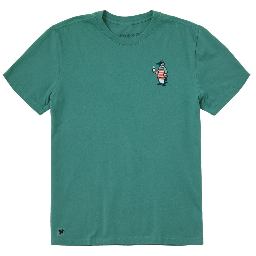 Men's Cozy Penguin Short Sleeve Crusher Tee