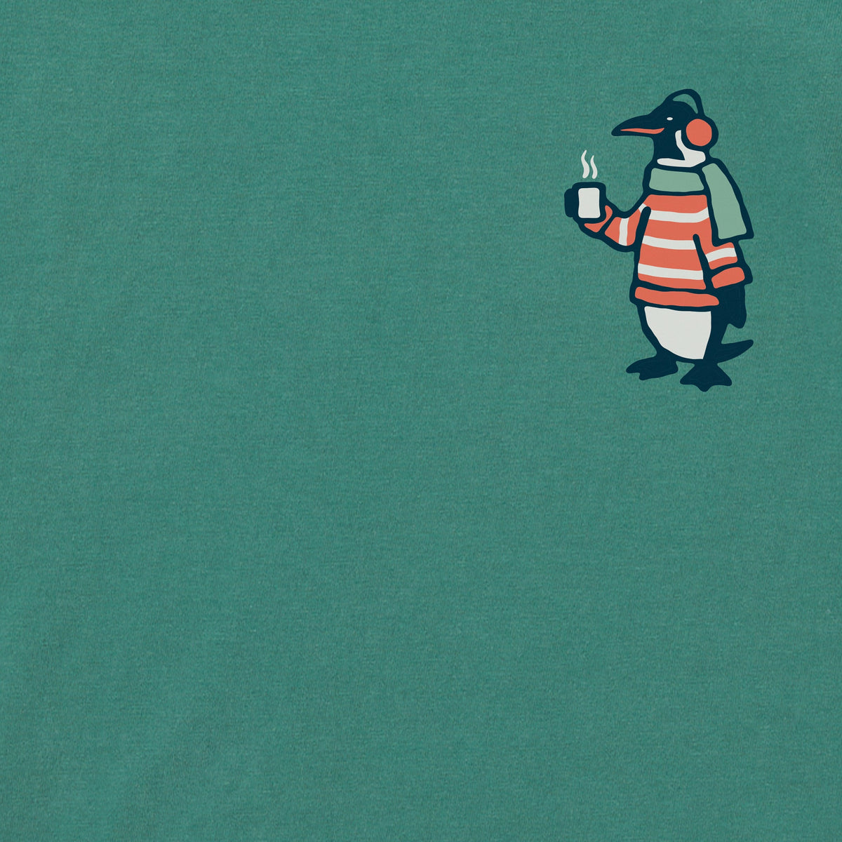 Men's Cozy Penguin Short Sleeve Crusher Tee