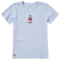Women's Cozy Otter Short Sleeve Crusher Tee