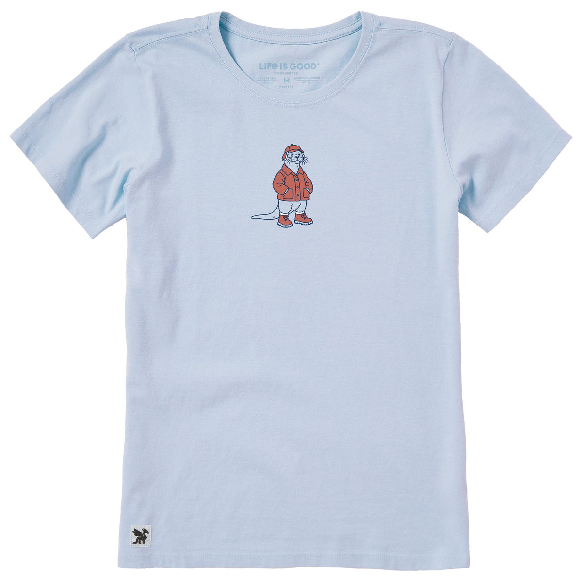 Women's Cozy Otter Short Sleeve Crusher Tee