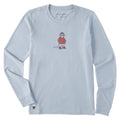 Women's Cozy Otter Long Sleeve Crusher Tee