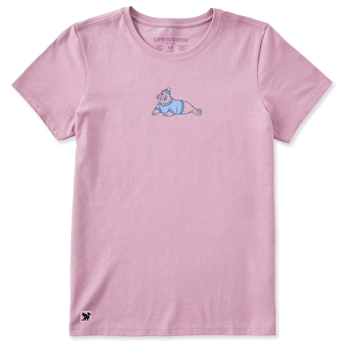Women's Cozy Walrus Short Sleeve Crusher Tee
