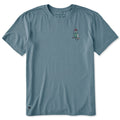 Men's Cozy Owl Short Sleeve Crusher Tee