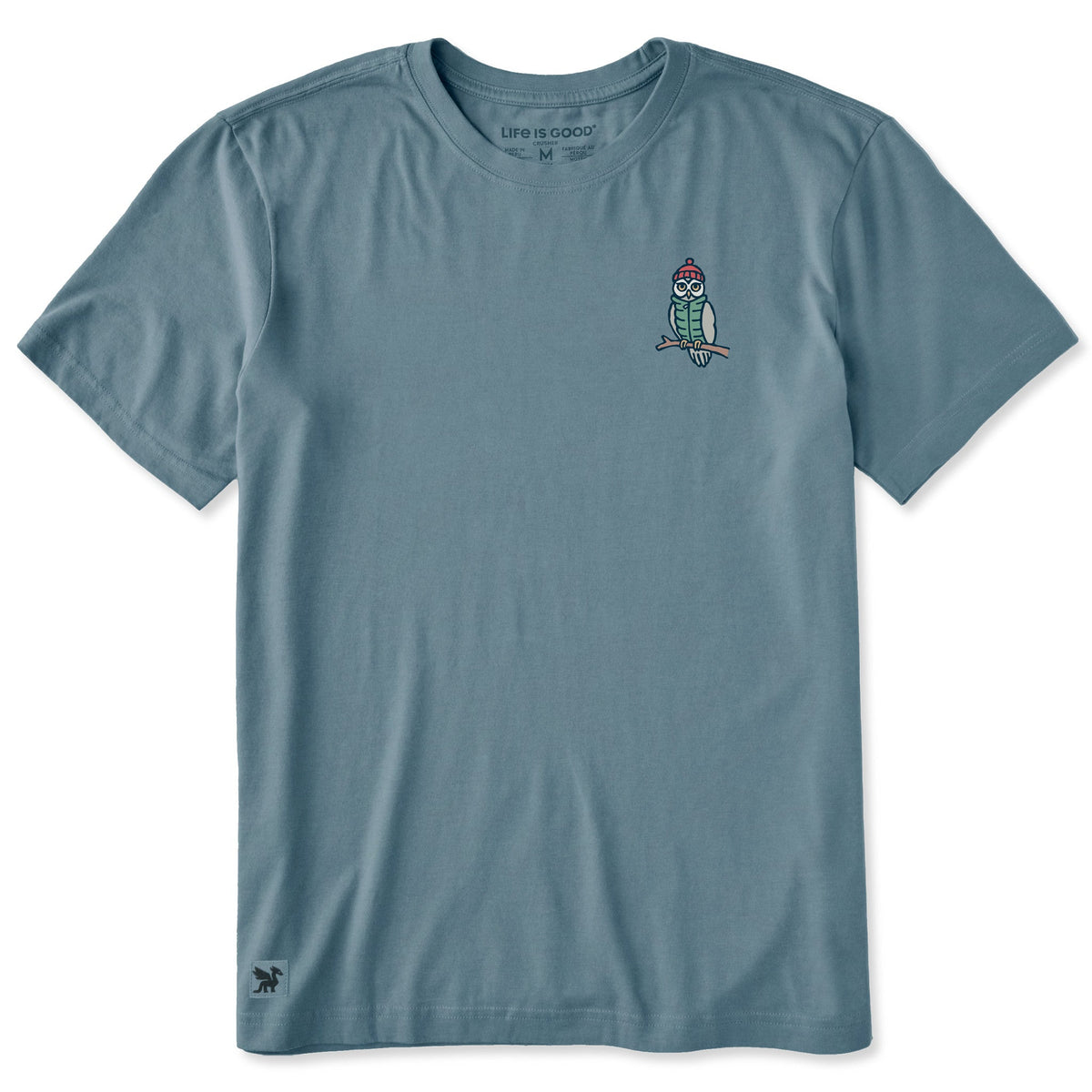 Men's Cozy Owl Short Sleeve Crusher Tee