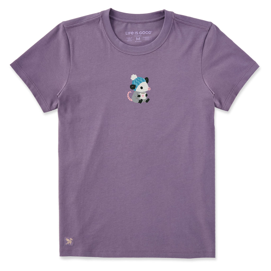 Women's Cozy Possum Short Sleeve Crusher Tee