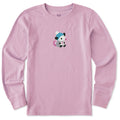 Kids Cozy Possum Long Sleeve Crusher Tee
