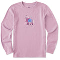 Kids Cozy Pony Long Sleeve Crusher Tee product image 1