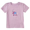 Toddler Cozy Pony Short Sleeve Crusher Tee product image 1