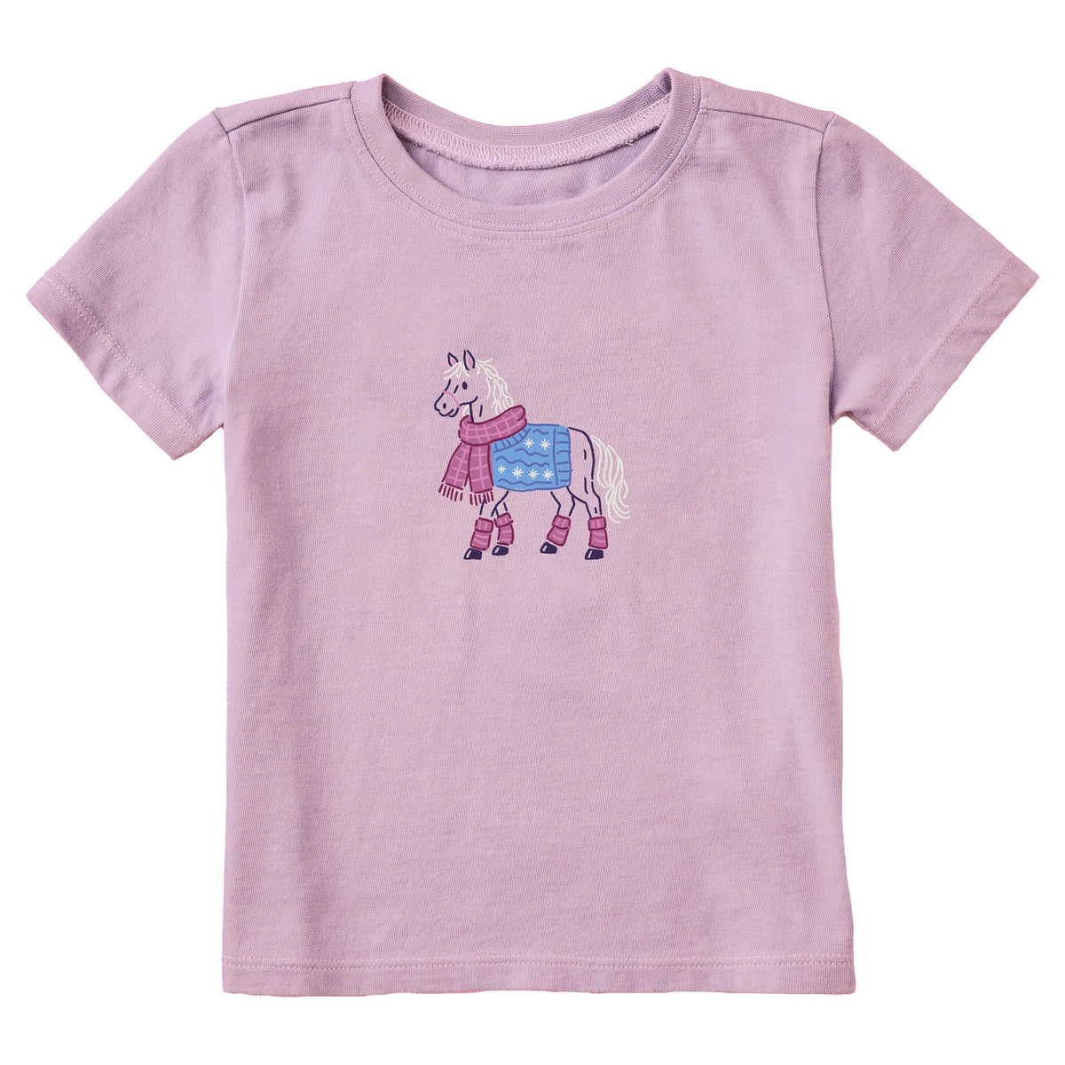 Toddler Cozy Pony Short Sleeve Crusher Tee product image 1