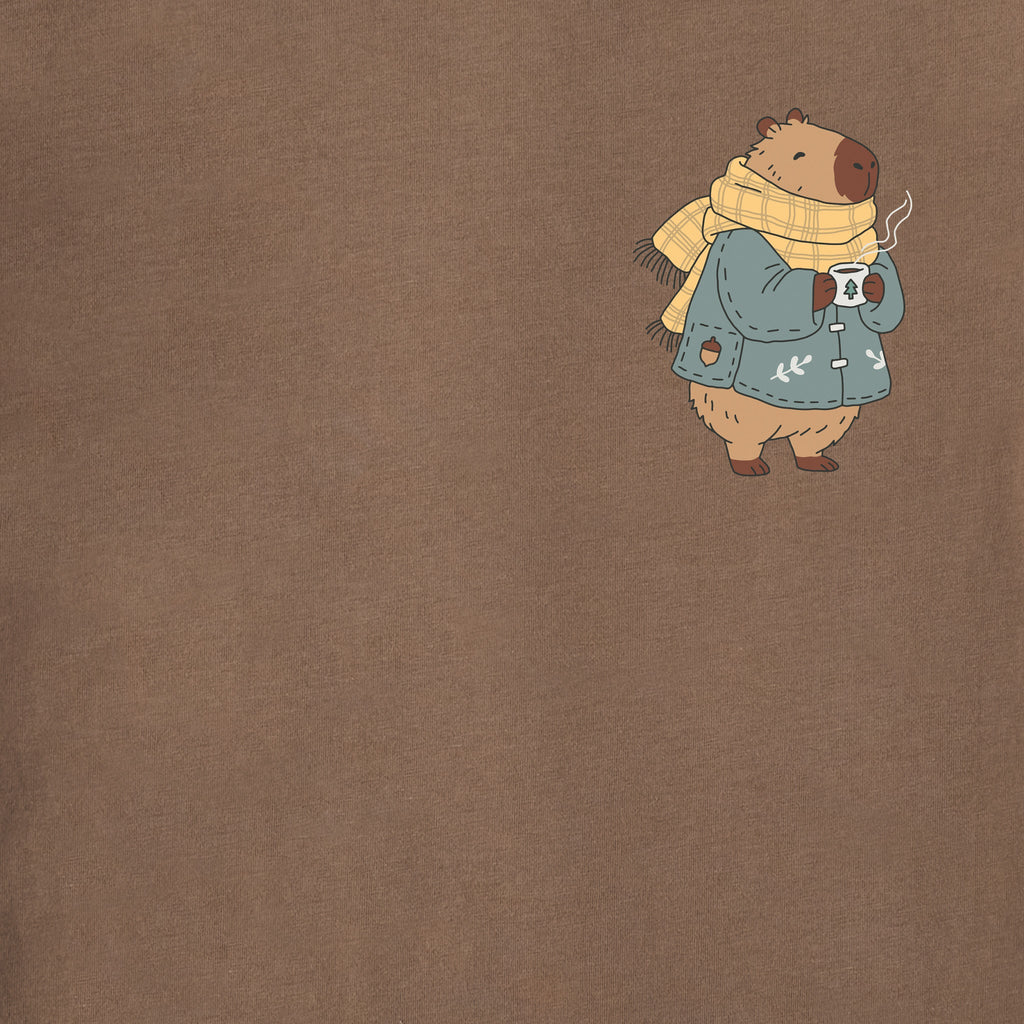 Men's Cozy Capybara Short Sleeve Crusher Tee product image 2