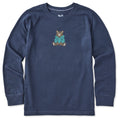 Kids Cozy Bear Long Sleeve Crusher Tee product image 1