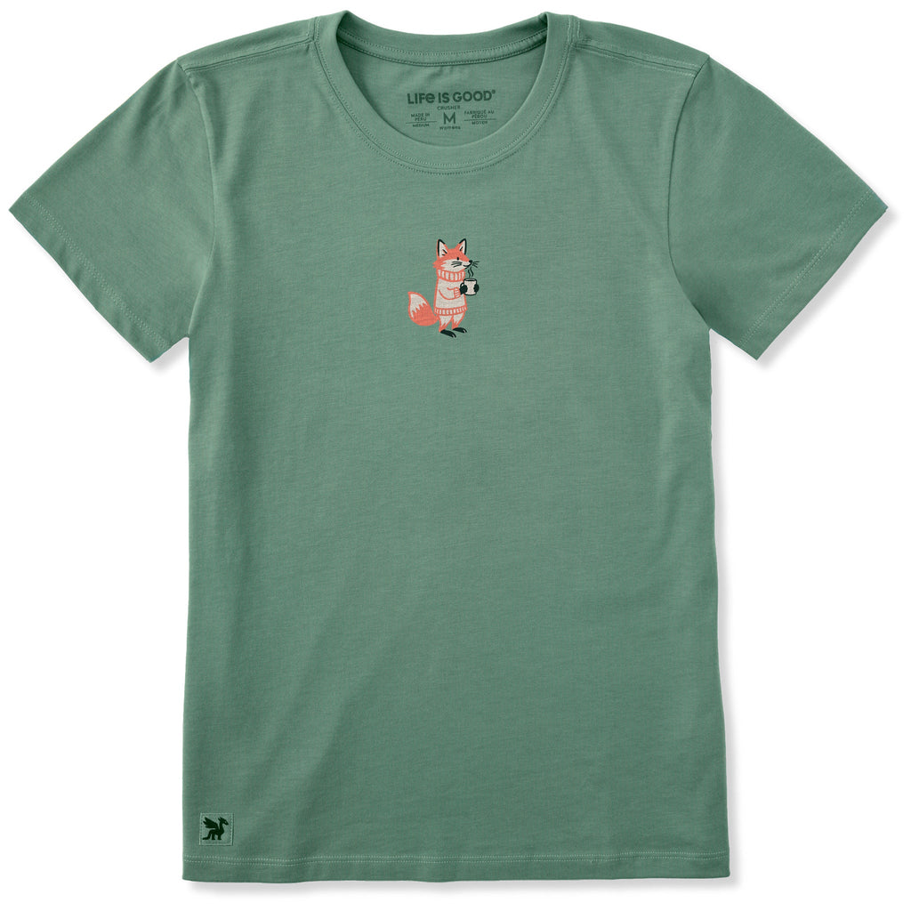 Women's Cozy Fox Short Sleeve Crusher Tee