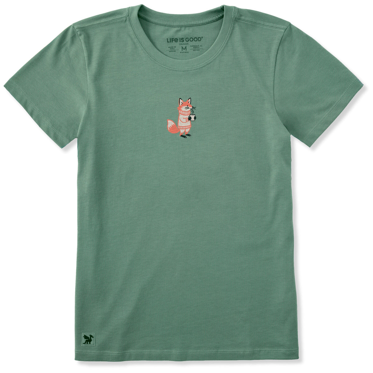 Women's Cozy Fox Short Sleeve Crusher Tee