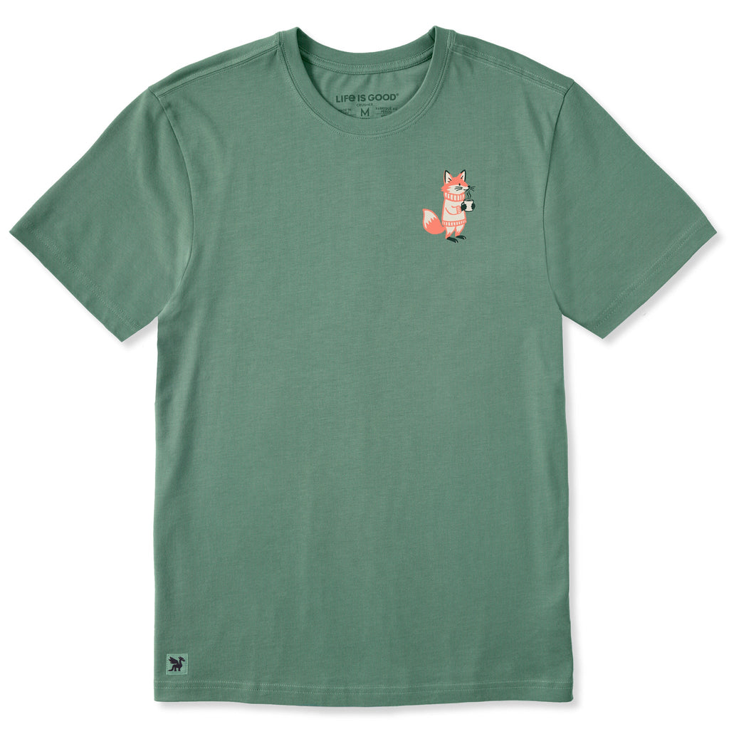 Men's Cozy Fox Short Sleeve Crusher Tee