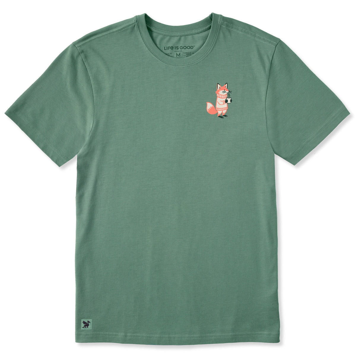 Men's Cozy Fox Short Sleeve Crusher Tee