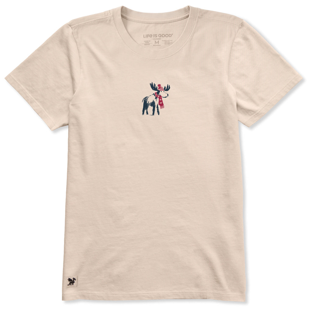 Women's Cozy Moose Short Sleeve Crusher Tee