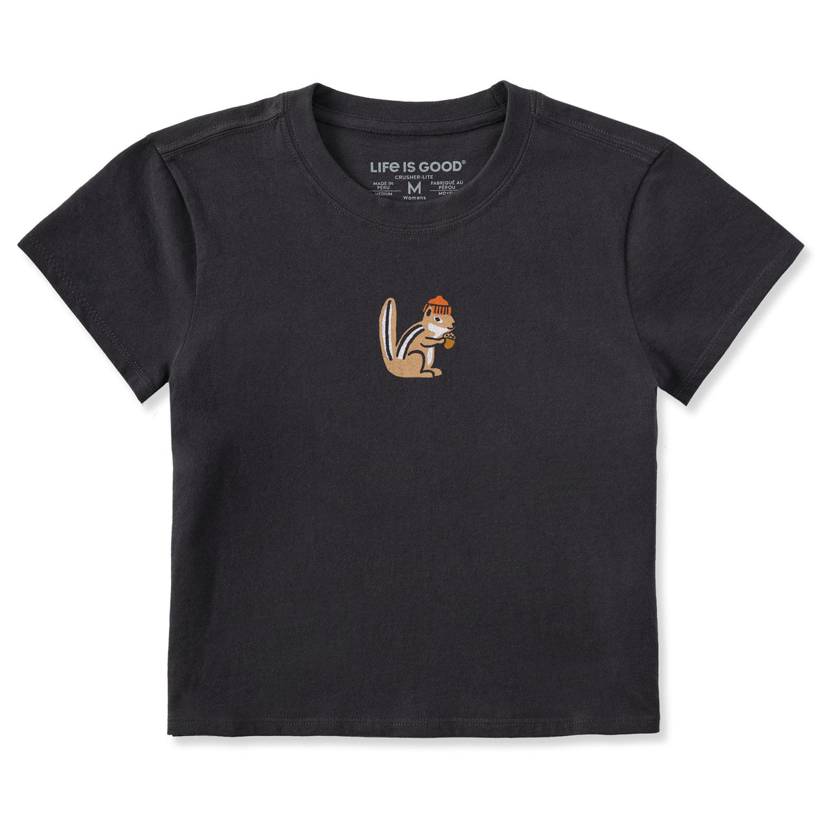 Women's Cozy Chipmunk Crusher-LITE Shrunken Tee