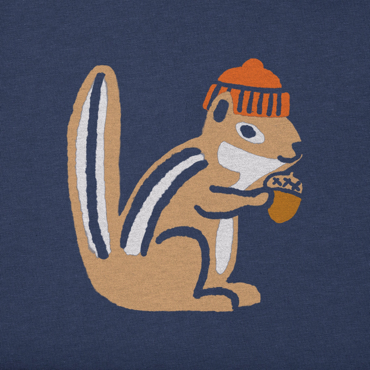 Kids Cozy Chipmunk Short Sleeve Crusher Tee