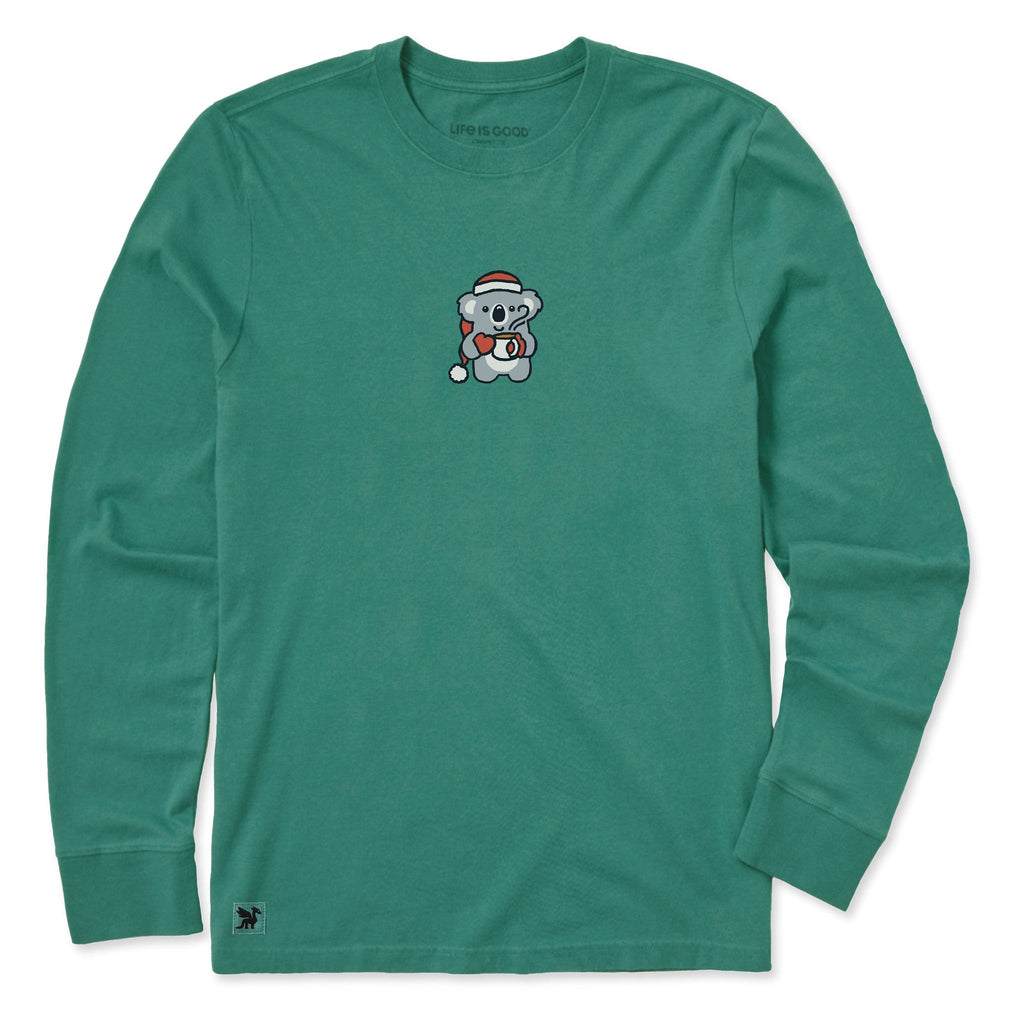 Kids Cozy Koala Long Sleeve Crusher Tee
