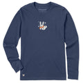 Women's Cozy Bunny Long Sleeve Crusher Tee product image 1