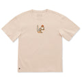 Men's Cozy Chipmunk Mens Short Sleeve Oversized Crusher Tee