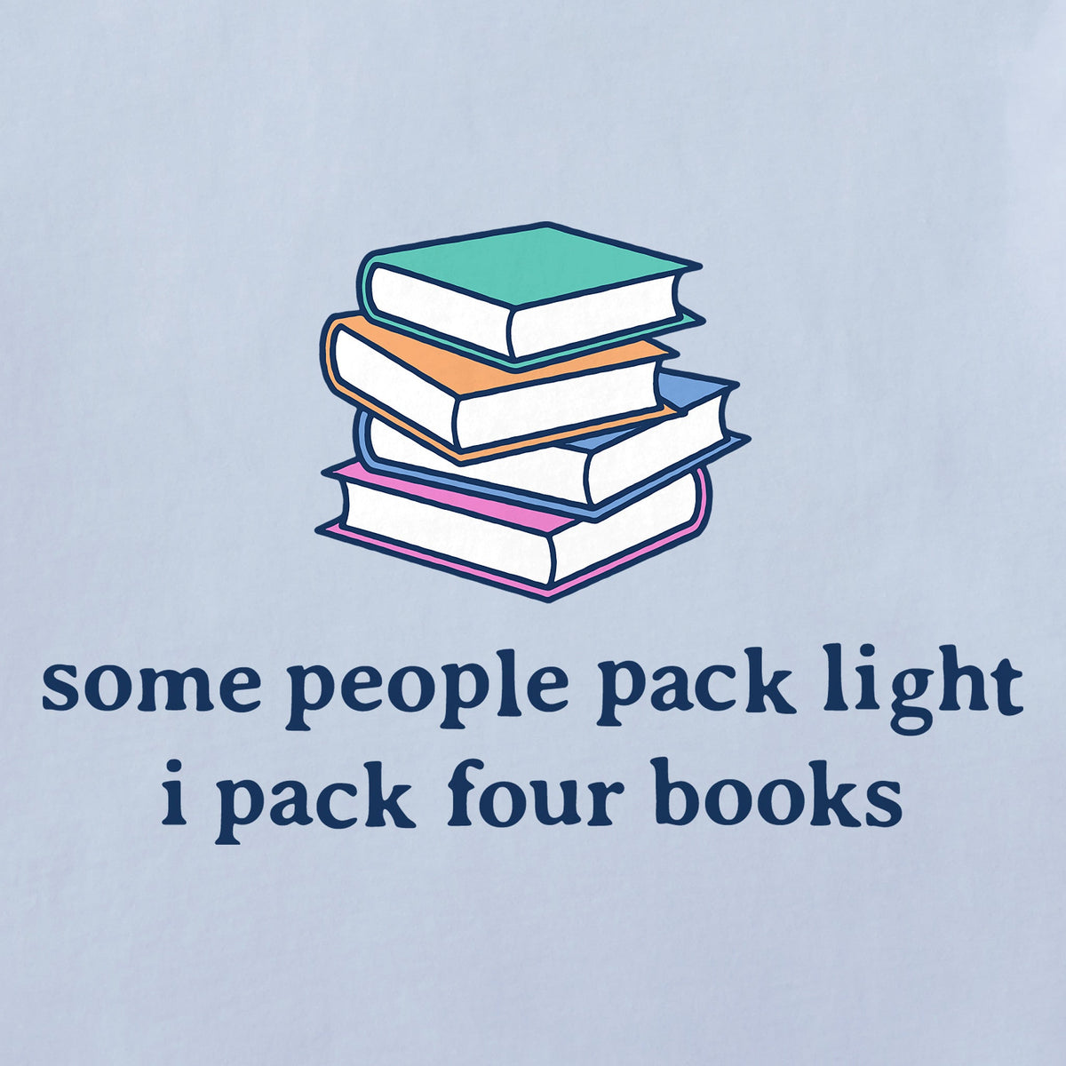Women's I Pack Four Books Crusher-LITE Shrunken Tee product image 2