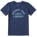 Kids Support Your Local Library Short Sleeve Crusher Tee product image 1