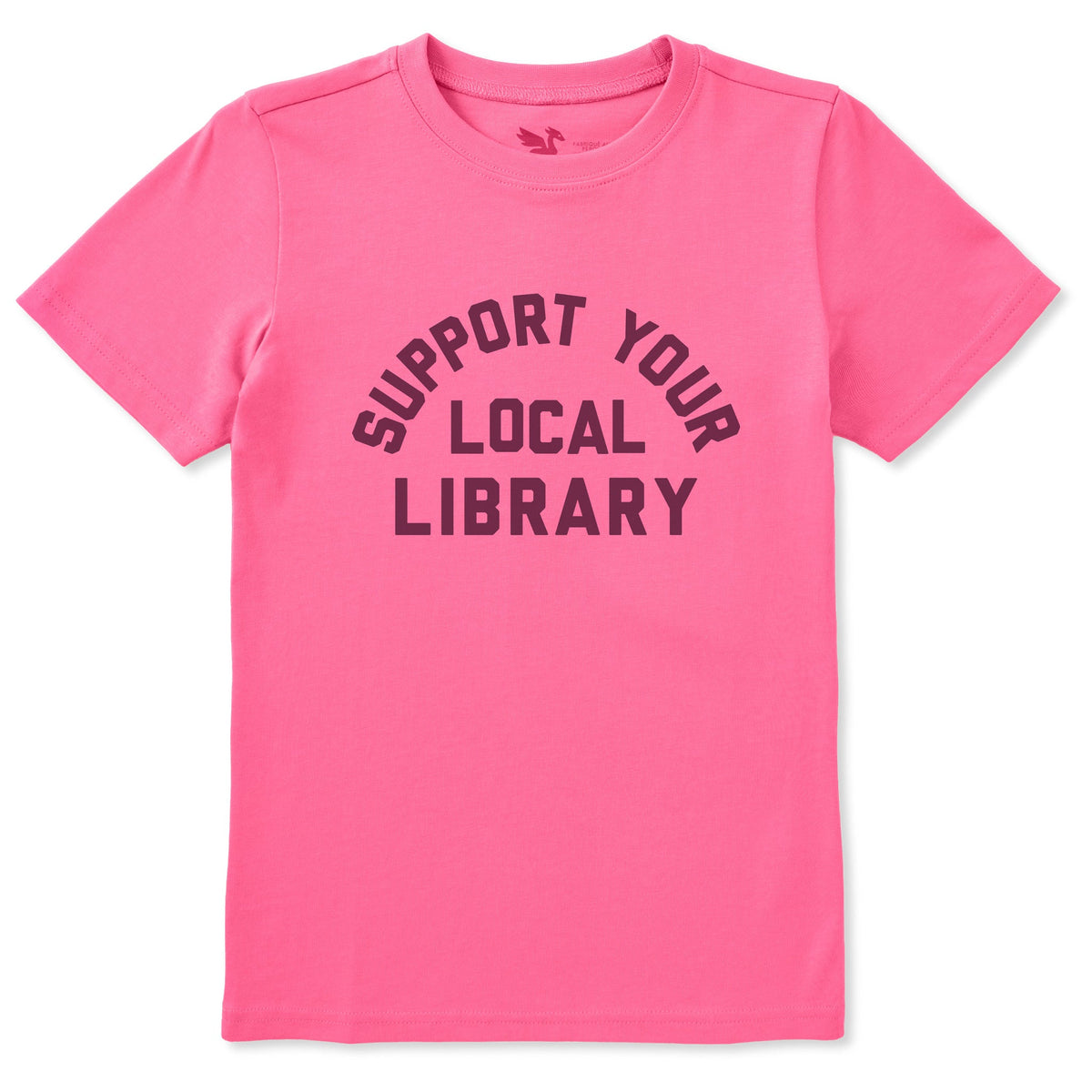 Kids Support Your Local Library Short Sleeve Crusher Tee product image 3