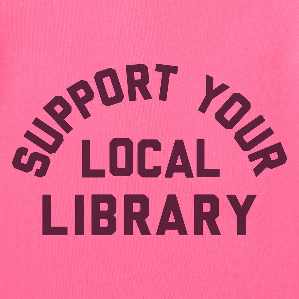 Kids Support Your Local Library Short Sleeve Crusher Tee product image 4